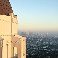 downtown Los Angeles from Griffith observatory